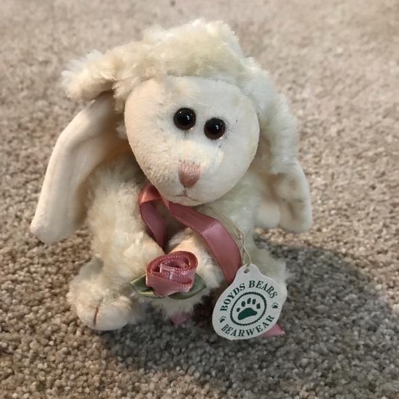 NWT Boys bears lamb stuffed angel poseable - Picture 3 of 3